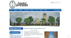 Desktop Screenshot of evangelical-ucc.org